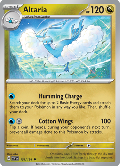 S&V - SSP - 134 - Altaria - UNCOMMON - Normal