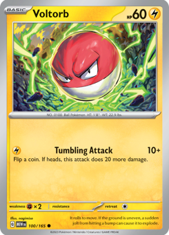 S&V - MEW (151) - 100 - Voltorb - COMMON - Normal
