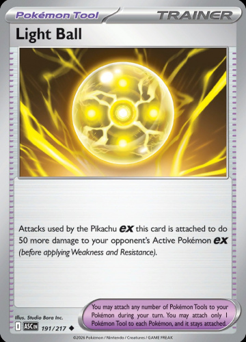MEG ASC: Light Ball 191/217