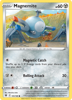 SwSh - ASR - 105 - Magnemite - COMMON - Normal