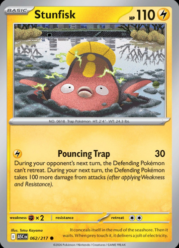 Meg - ASC - 62 - Stunfisk - COMMON - Normal