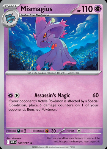 Meg - ASC - 86 - Mismagius - RARE - Normal