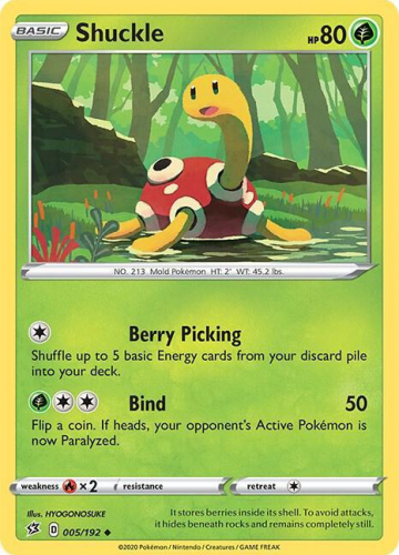 SwSh - RCL - 005 - Shuckle - UNCOMMON - Normal