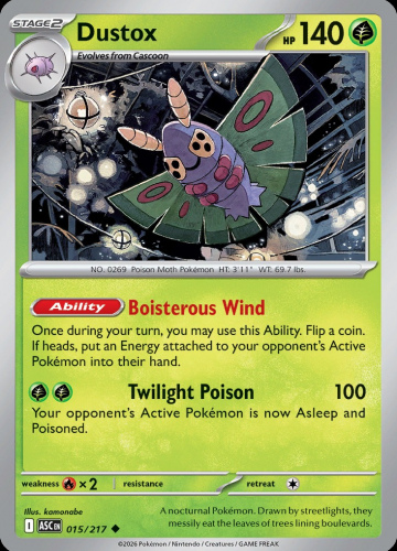 Meg - ASC - 15 - Dustox - UNCOMMON - Normal