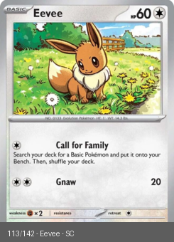 S&V - SCR - 113 - Eevee - COMMON - Normal