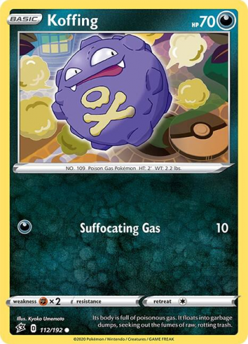 SwSh - RCL - 112 - Koffing - COMMON - Normal