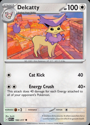 MEG ASC: Delcatty 166/217