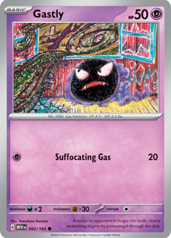 S&V - MEW (151) - 92 - Gastly - COMMON - Normal
