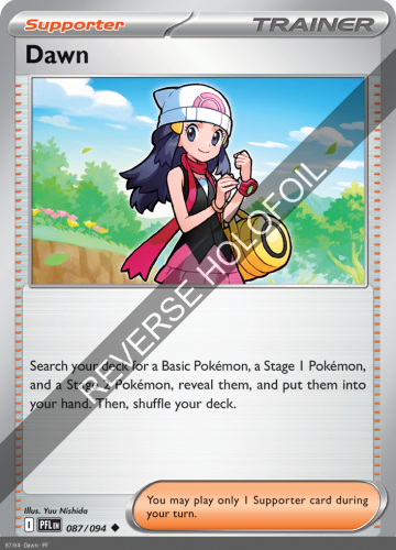 Meg - PFL - 87 - Dawn - UNCOMMON - Reverse Holo