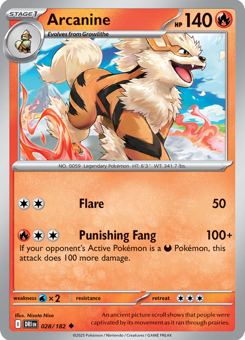 S&V - DRI - 28 - Arcanine - UNCOMMON - Normal