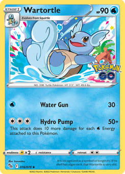 SwSh - PGO - 016 - Wartortle - UNCOMMON - Normal