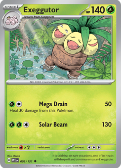 S&V - PRE - 2 - Exeggutor - UNCOMMON - Normal