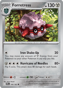 S&V - DRI - 140 - Forretress - UNCOMMON - Normal