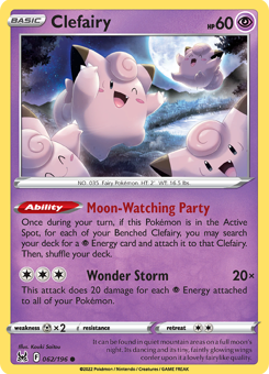 SwSh - LOR - 062 - Clefairy - COMMON - Normal
