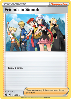 SwSh - CRZ - 131 - Friends in Sinnoh - UNCOMMON - Normal